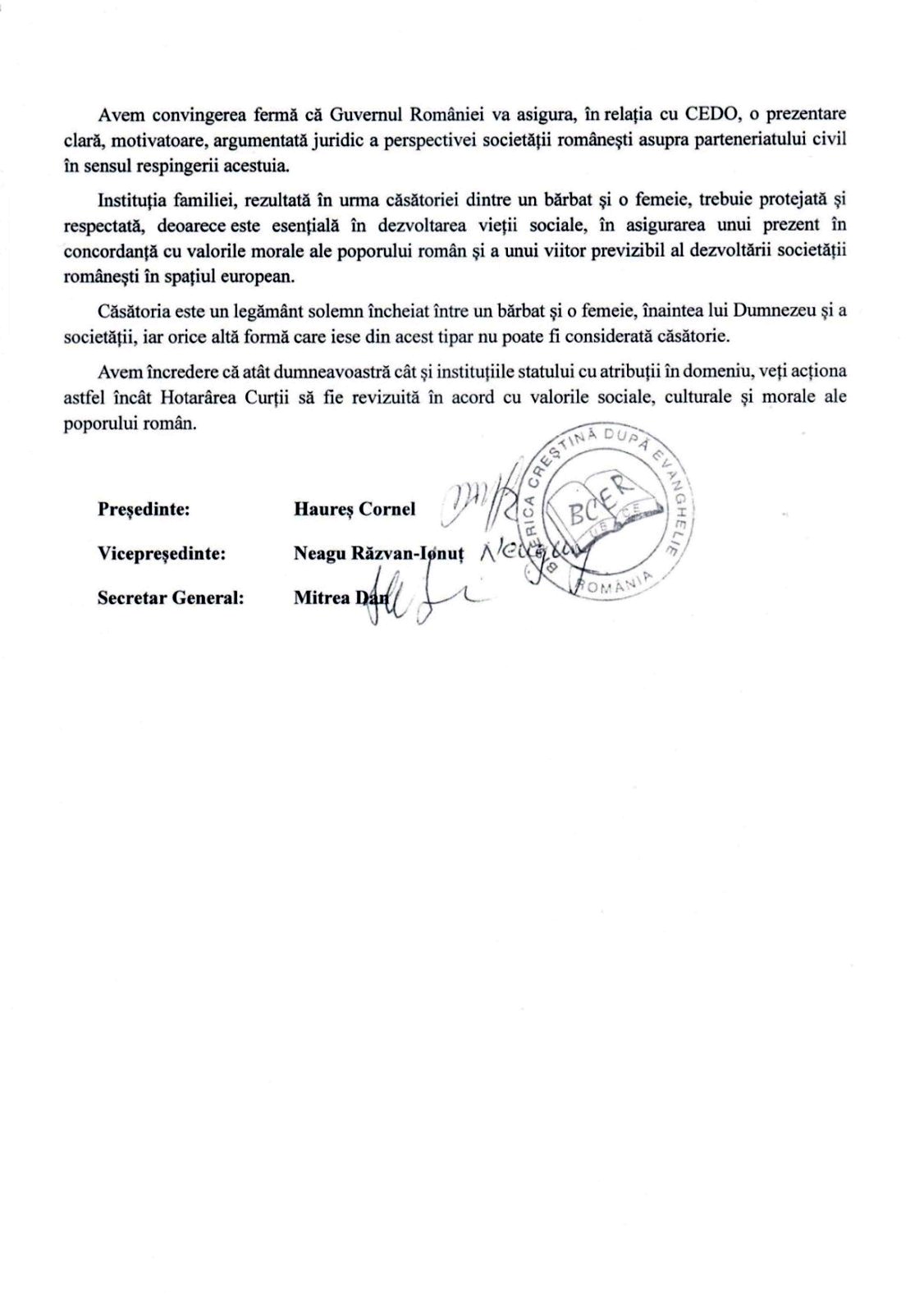COMUNICAT INGERINTA CEDO IN DREPTUL NATIONAL AL ROMANIEI (PARTEA II)
