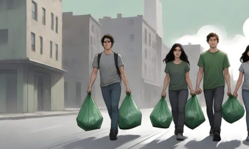 CURĂȚENIE ÎN CARTIER – ACȚIUNE DE ECOLOGIZARE