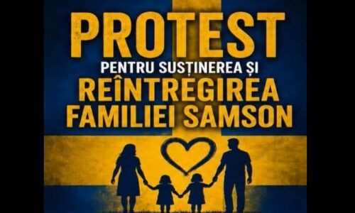 SUNTEM ALĂTURI DE FAMILIA SAMSON!